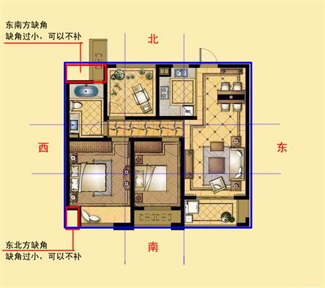 缺角房|「風水」住宅內部風水禁忌與化解方法（二）「缺角」。